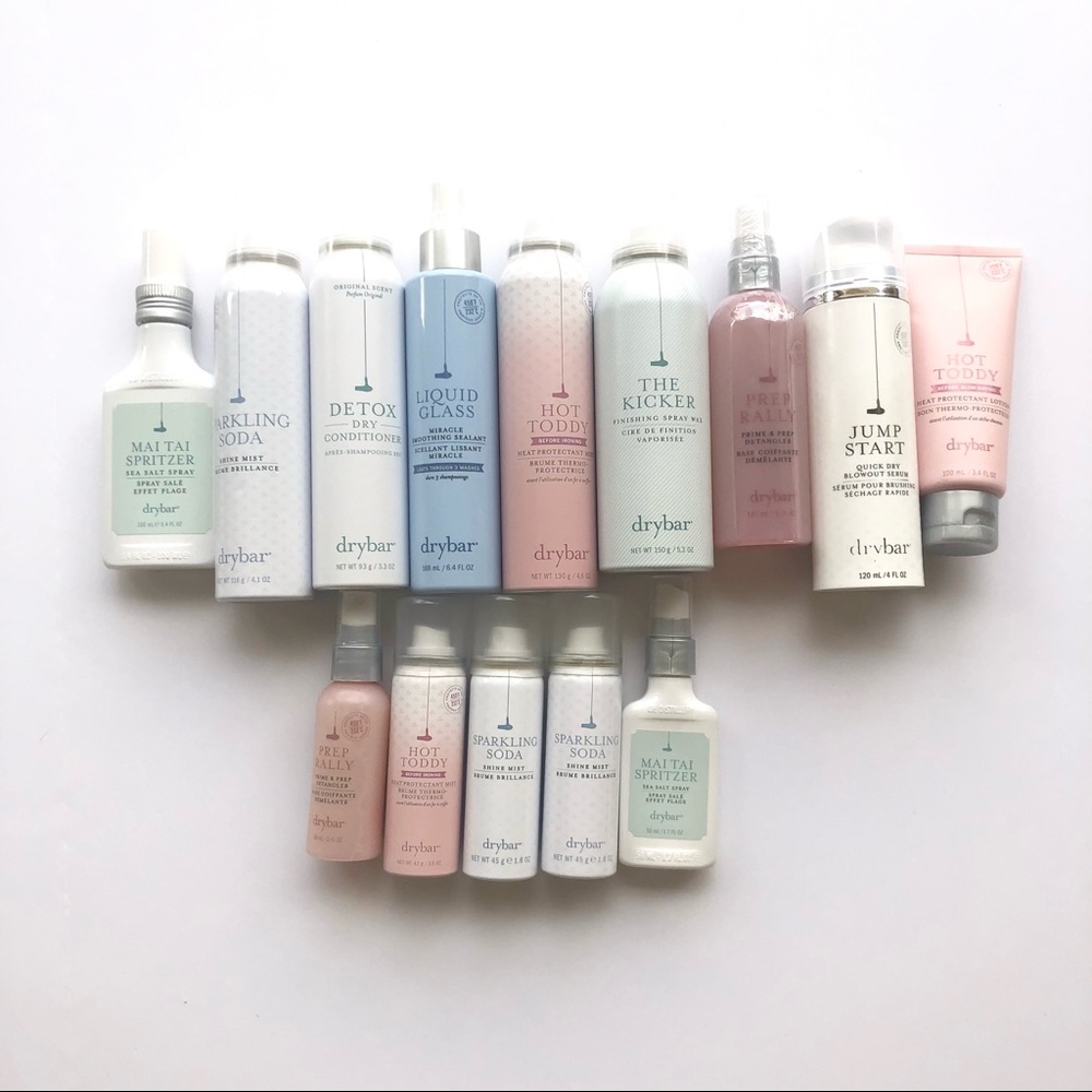 Huge Drybar Styling Products Lot